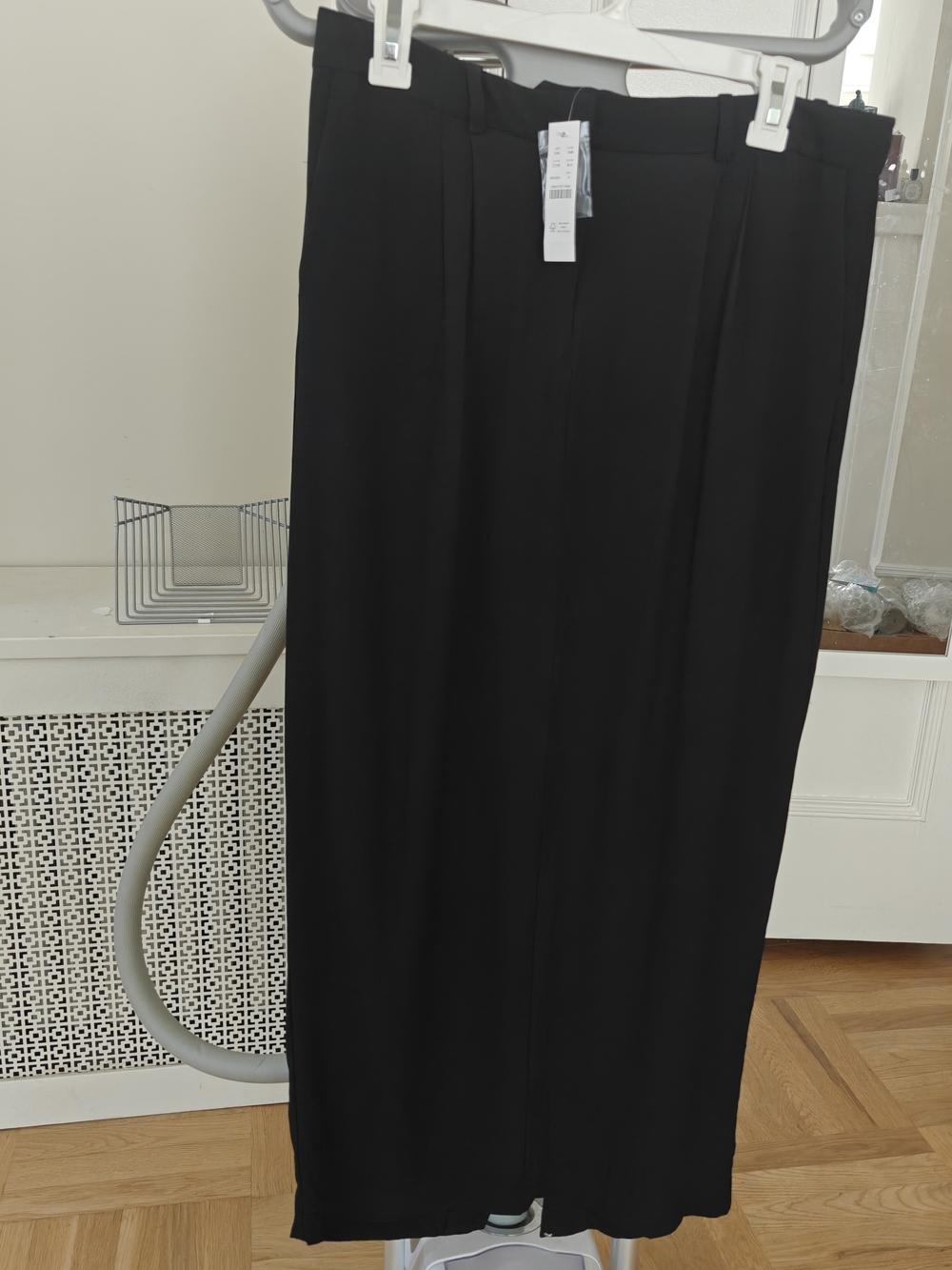 J. Crew Black Straight Skirt with Subtle Seam Detail